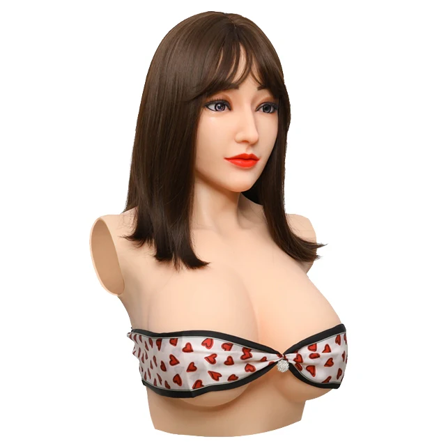 Alice with Breast Female Silicone Head Mask 4G - Image 2