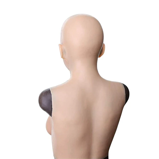 Christine with Breast Female Silicone Head Mask 4G - Image 3