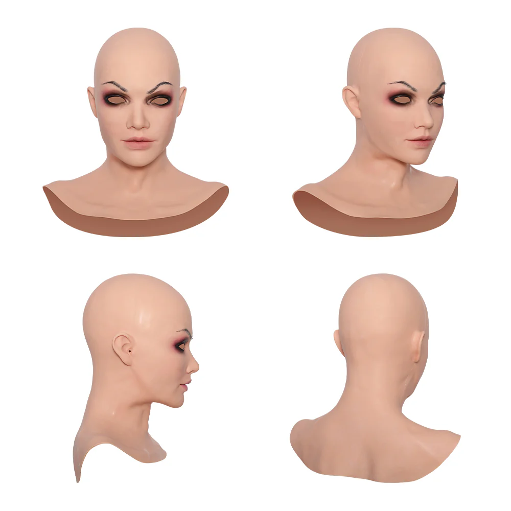 Beatrice Silicone Female Head Mask - Image 2