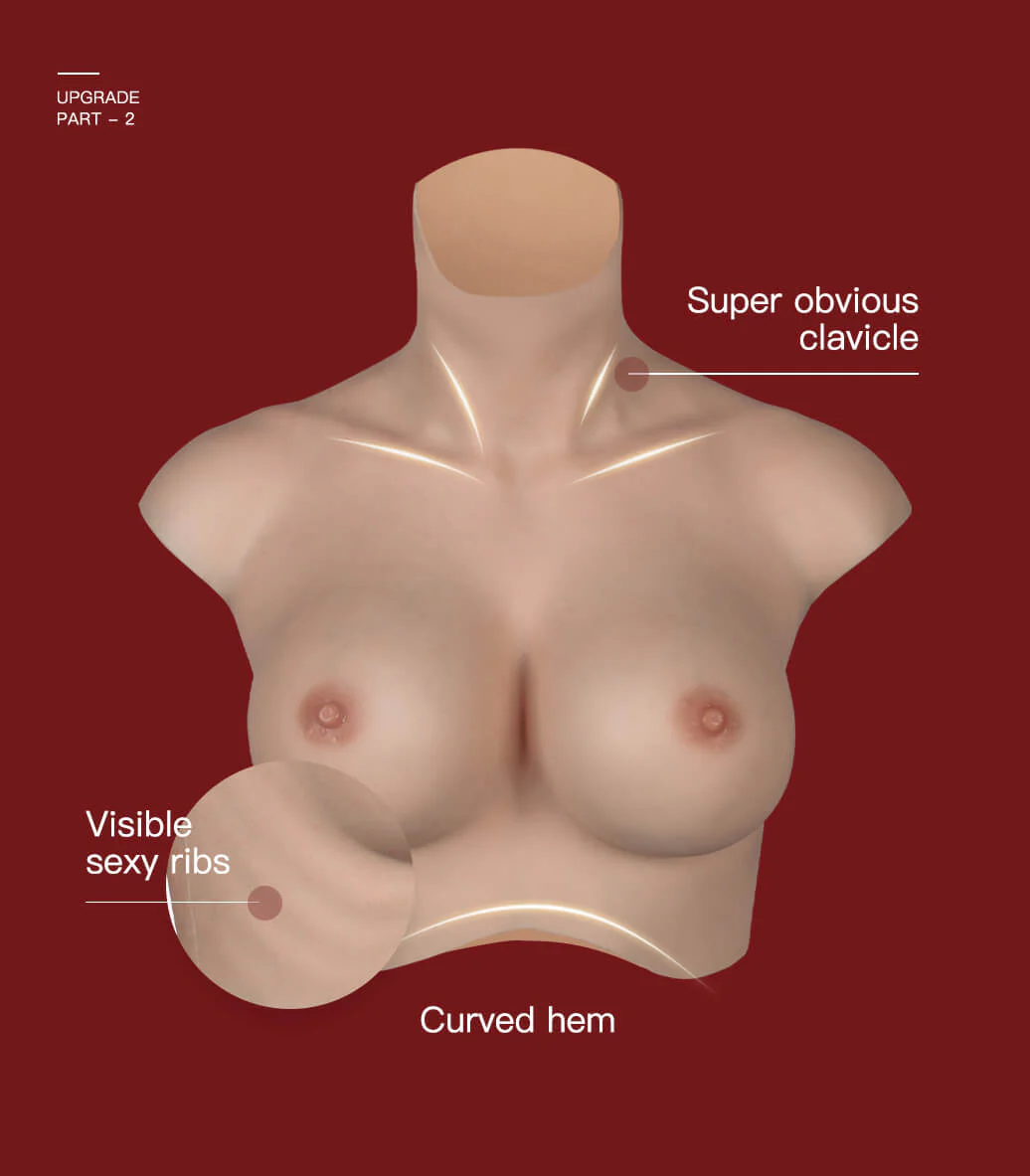 B-H CUP Realistic Silicone Breast Forms 7G - Image 5
