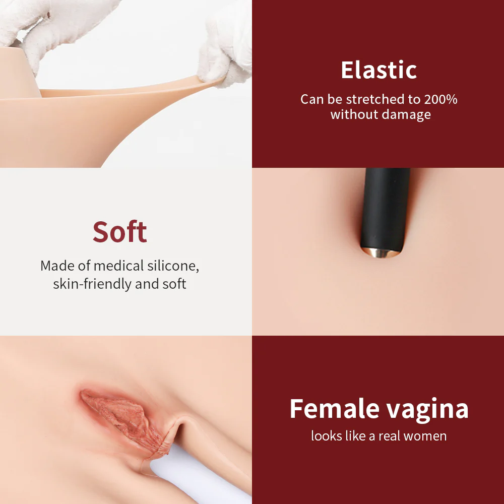 Ankle-length Silicone Vaginal Pants Hip Enhancer 8G - Image 5