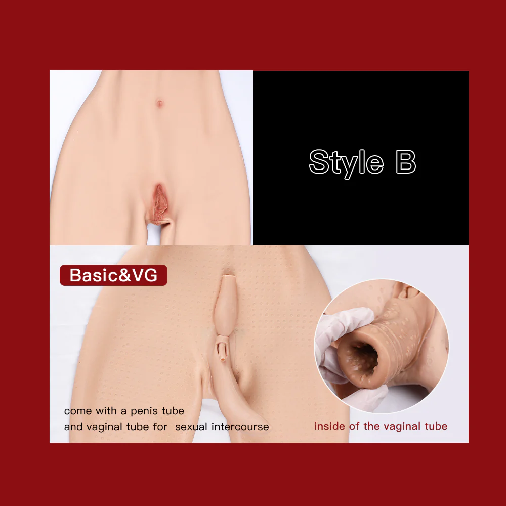 Ankle-length Silicone Vaginal Pants Hip Enhancer 8G - Image 7