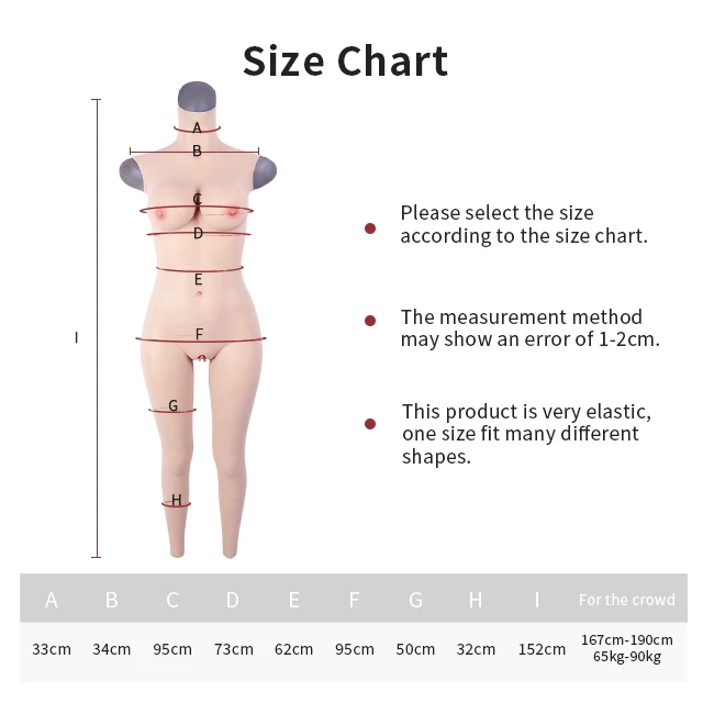 D Cup Ankle-length Silicone Bodysuit 4G - Image 4
