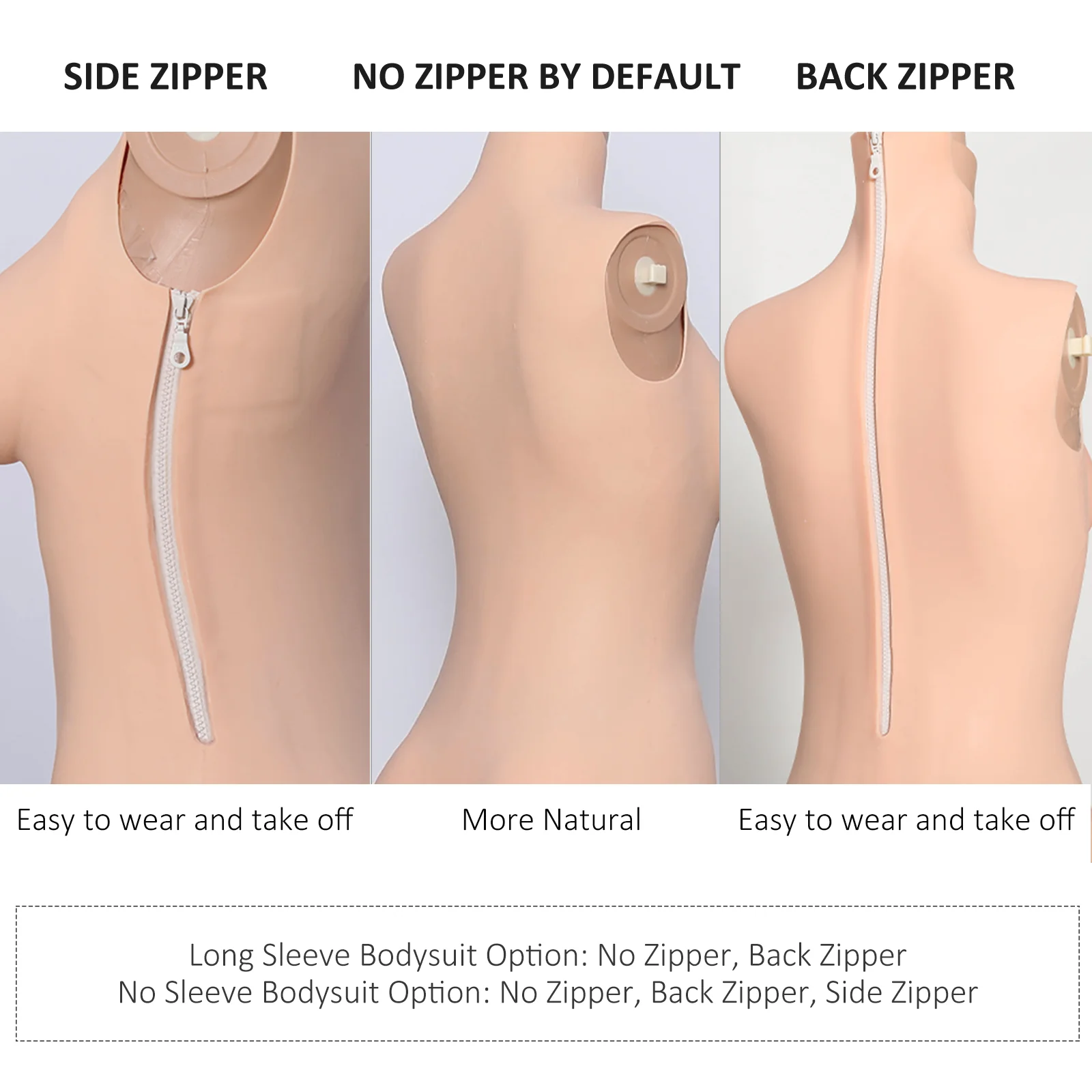 D Cup Ankle-length Silicone Bodysuit 4G - Image 5