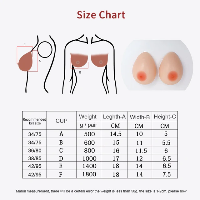 Silicone Breast Forms with Pocket Bra - Image 6