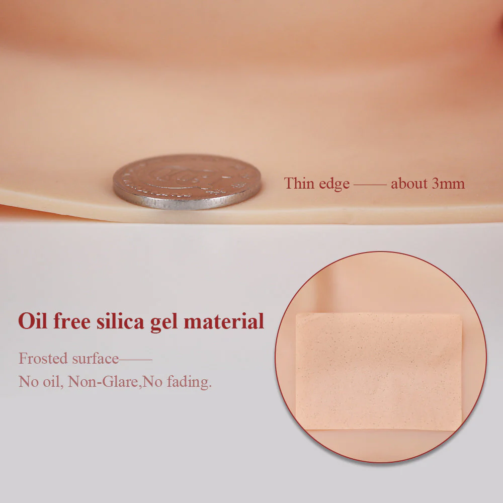 D Cup Silicone Bodysuit Half-length 8G - Image 3