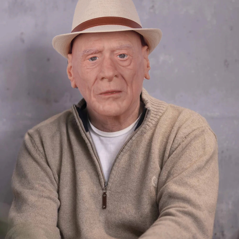 Dees Silicone Old Man Head Mask - Image 10