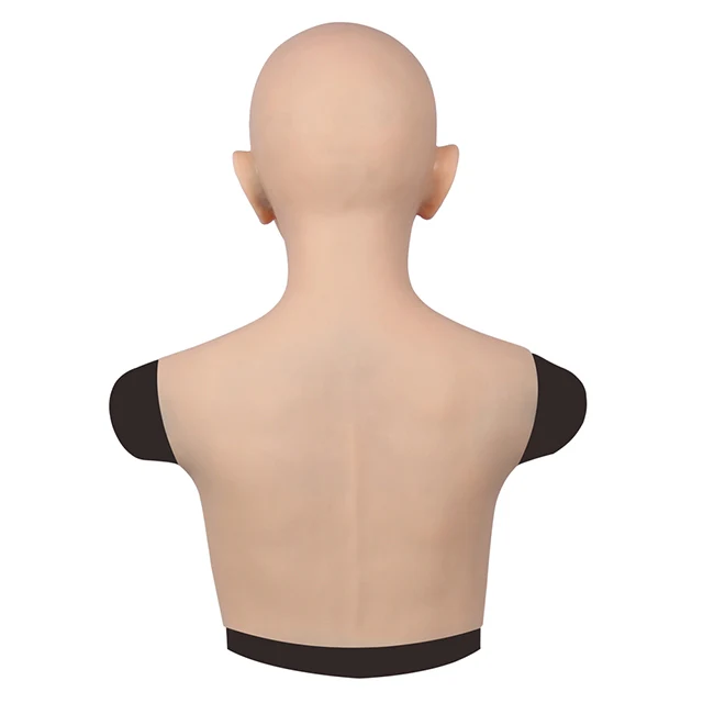 Emily with E Cup Breast Female Silicone Head Mask 7G - Image 4