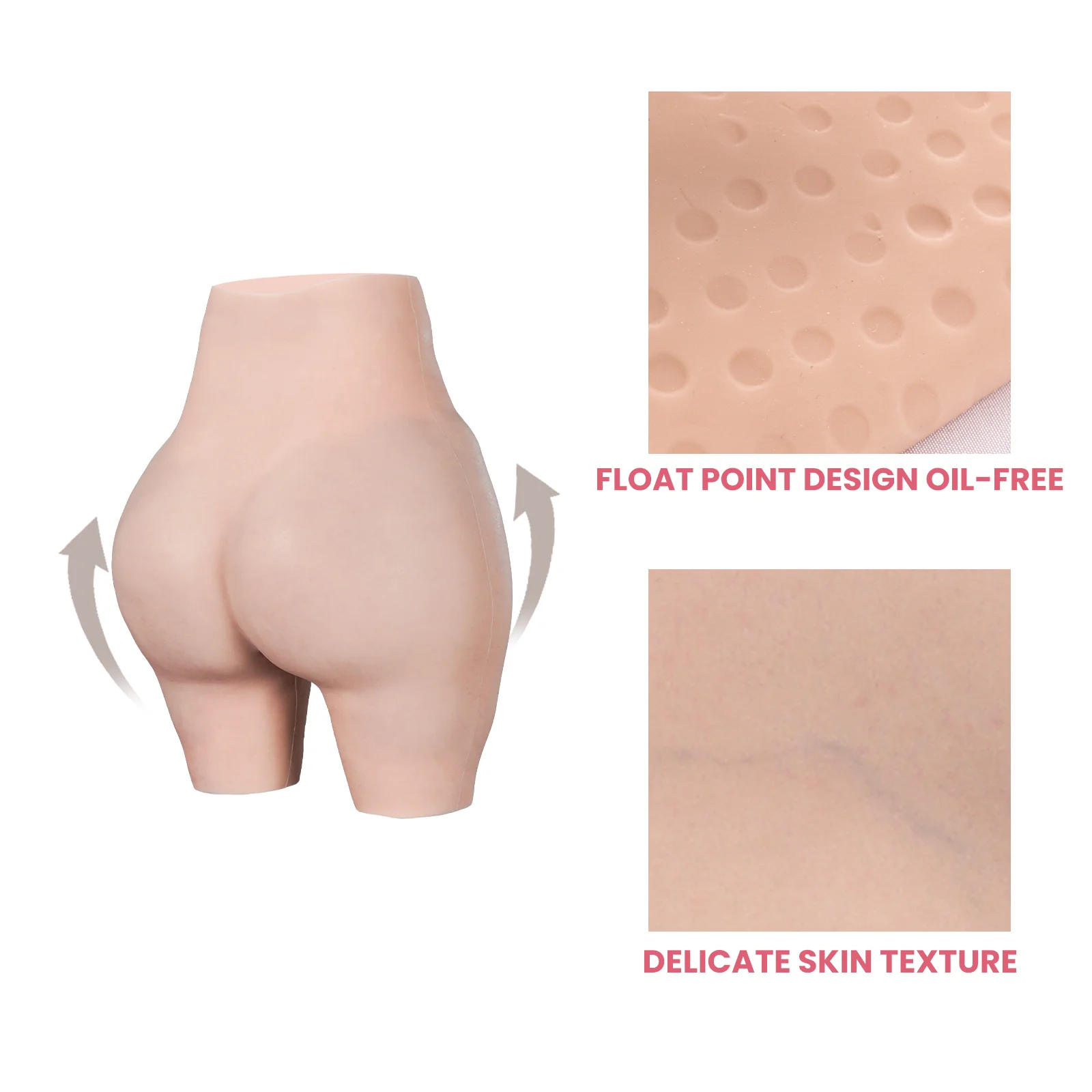 Extended Silicone Panty Hip Enhancer Body Shaper Buttocks 8G - Image 3