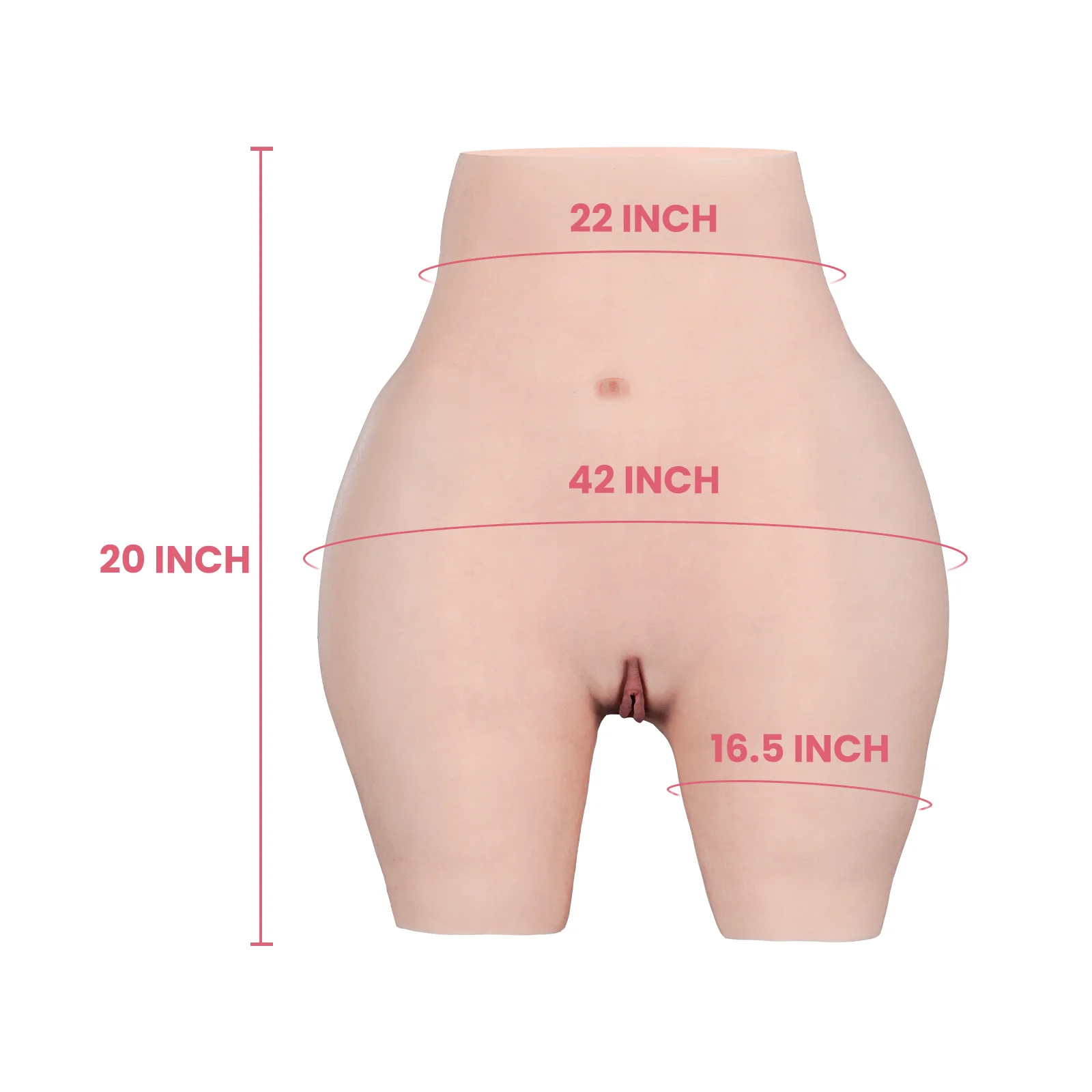 Extended Silicone Panty Hip Enhancer Body Shaper Buttocks 8G - Image 5