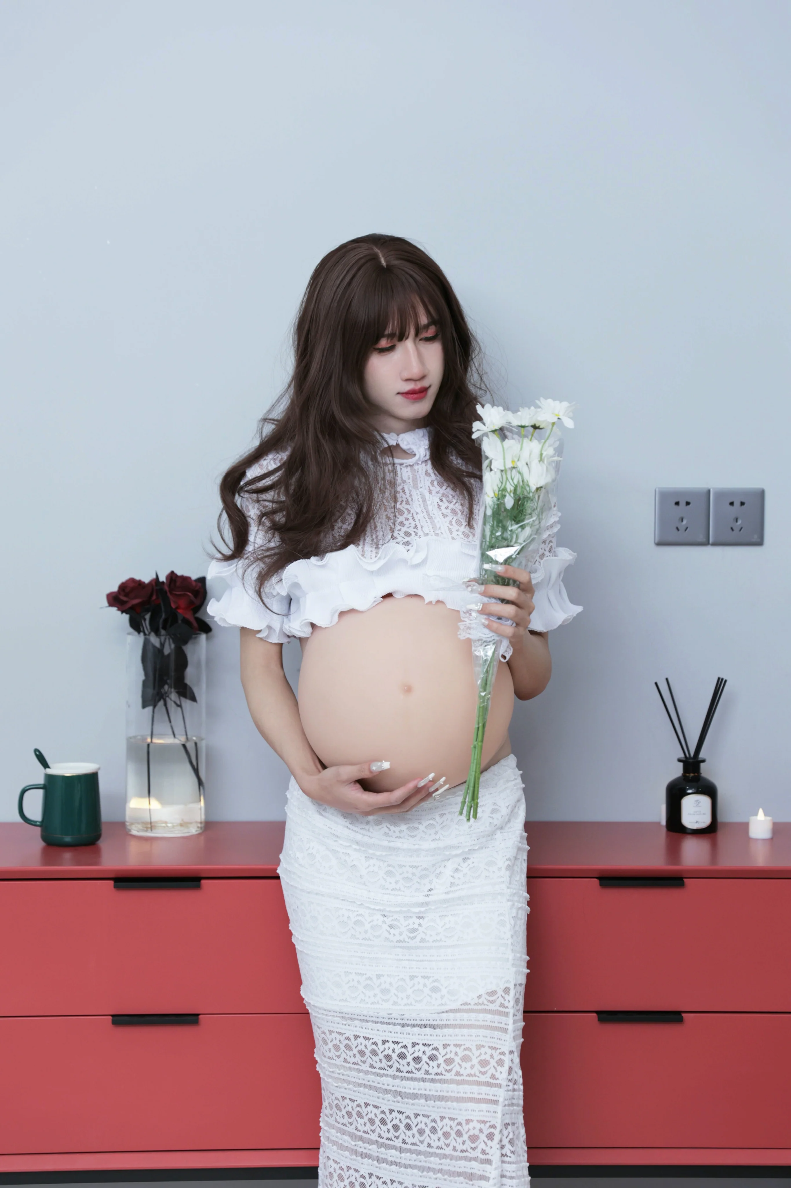 Pregnant Belly with Breast - Image 10