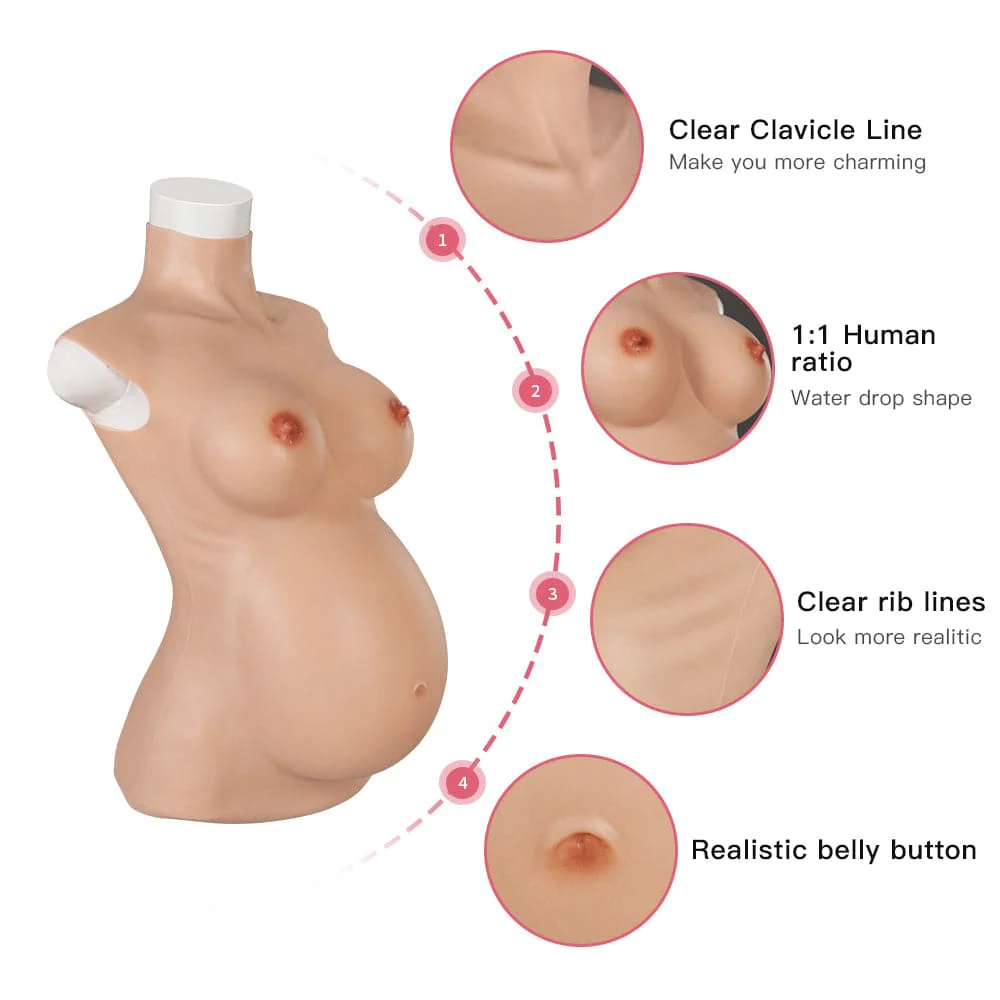 Pregnant Belly with Breast - Image 5