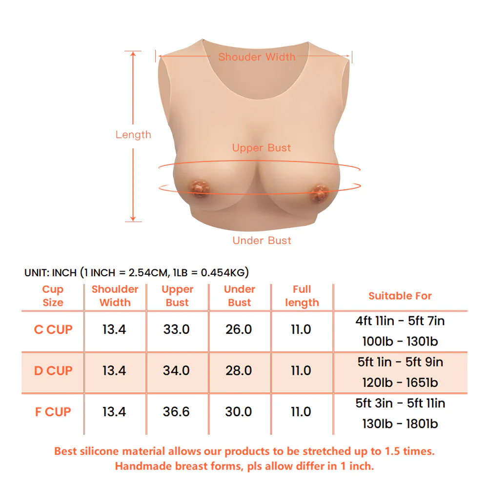 C-F Cup Round Collar Breastplate with Fleece Lined Base Layer - Image 6