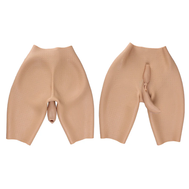 Half Length Silicone Vaginal Pants Hip-enhancer 8G - Image 6