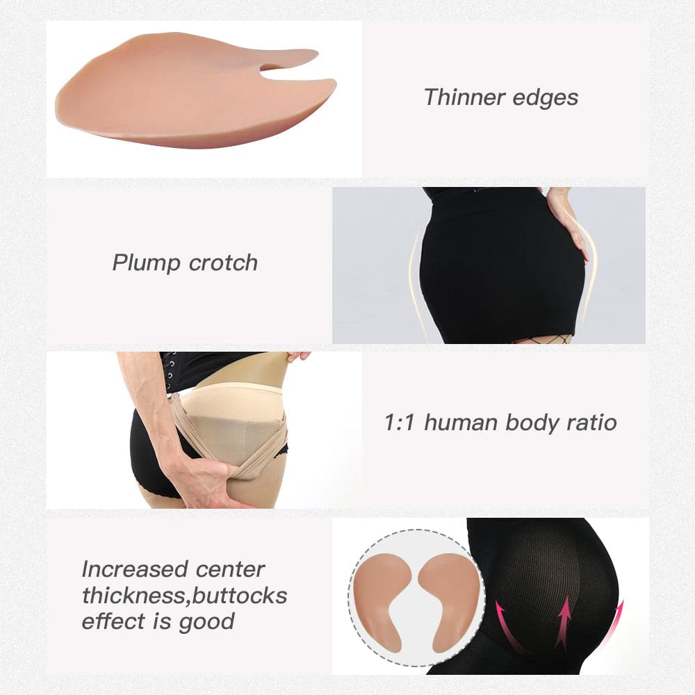 Silicone Hip Pads Butt Lifter Removable Hip Enhancer - Image 3