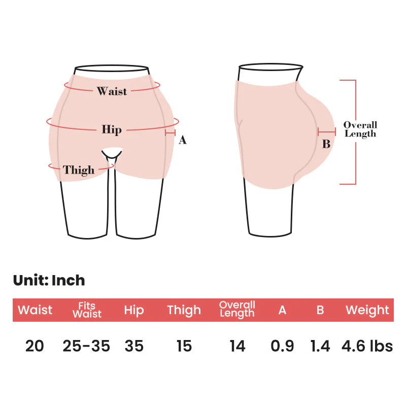 Open Crotch Hip Enhancer Honeycomb Inside - Image 3