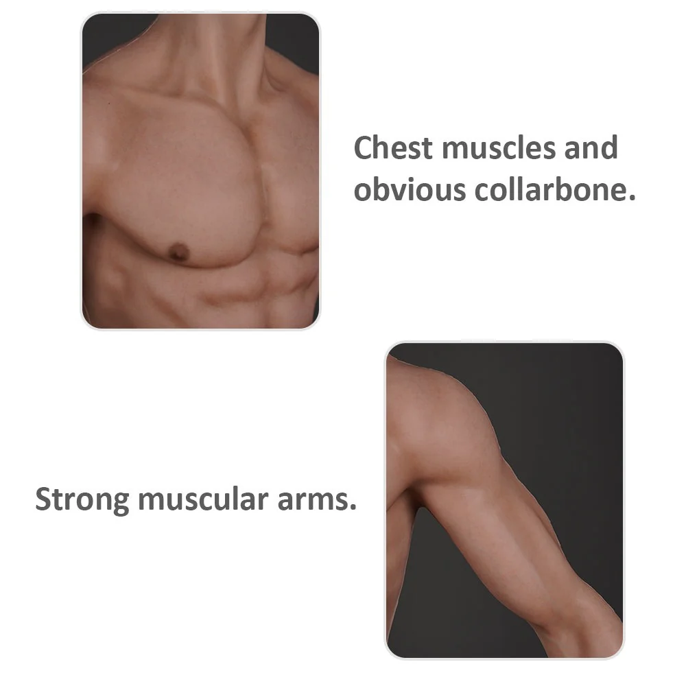 Oil-Free Silicone Muscle Suit Long Sleeve 8G - Image 4