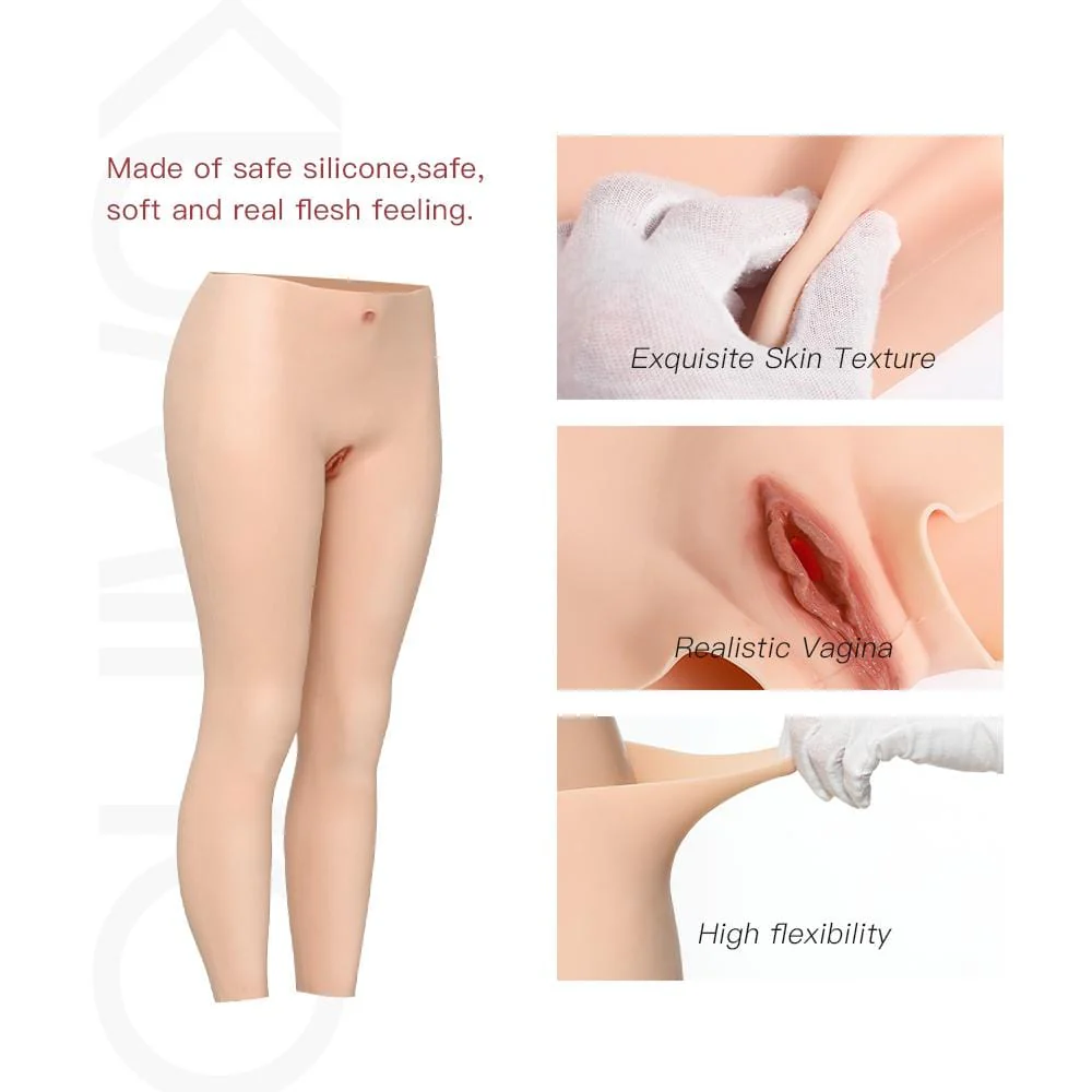 Ankle-length Silicone Vaginal Pants 1G - Image 5