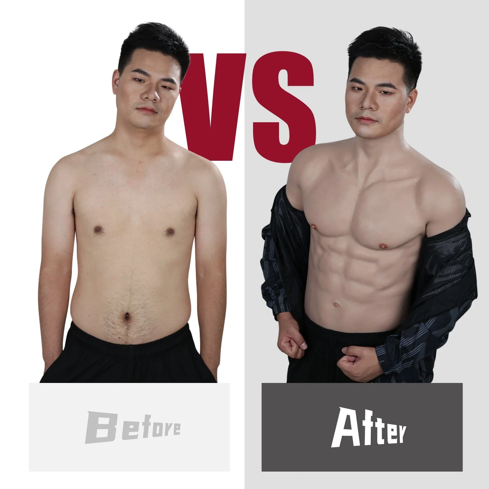 Silicone Muscles Male Suit with fine Makeup - Image 6