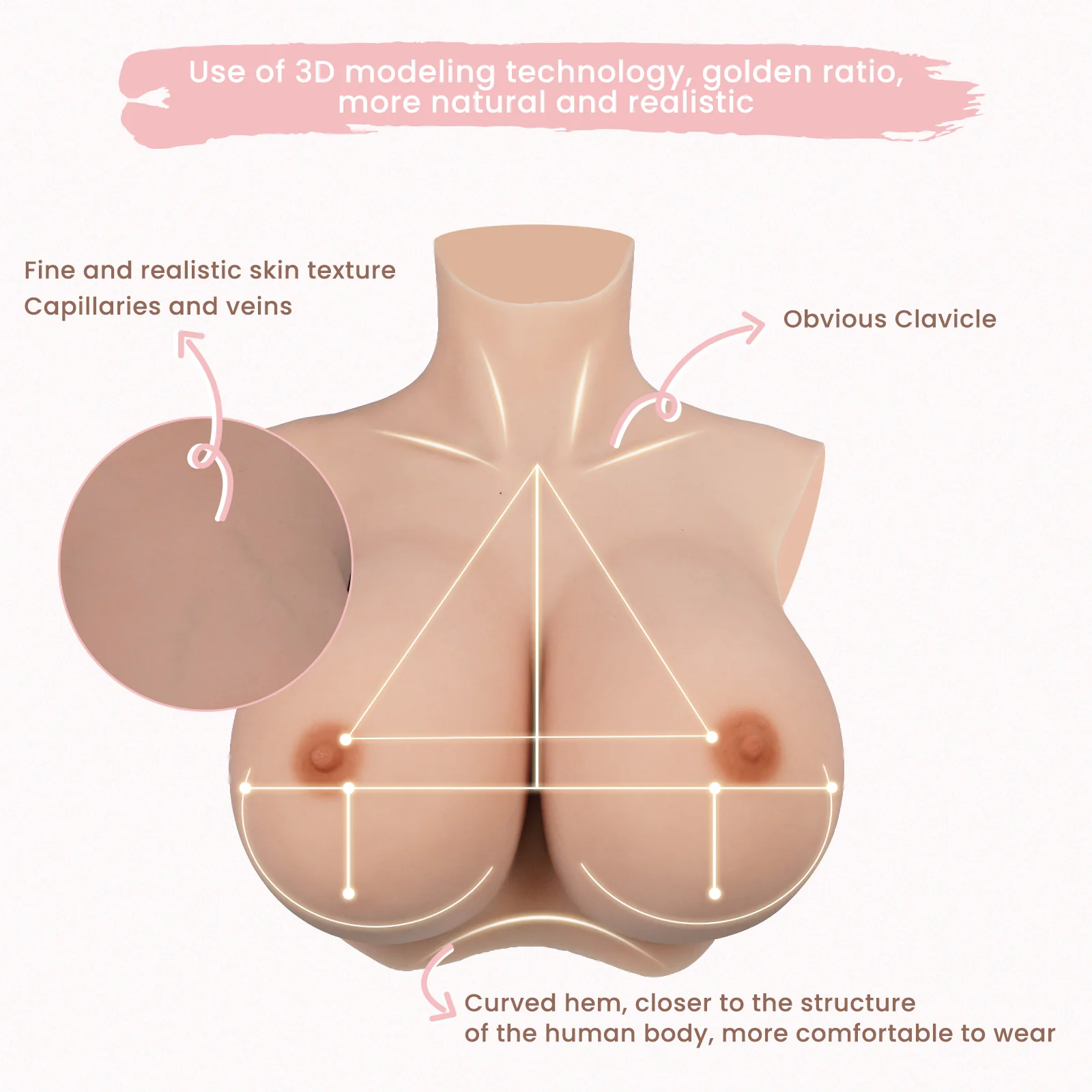 S Cup Huge Boobs Airbag Filling Breastplate 8G - Image 4