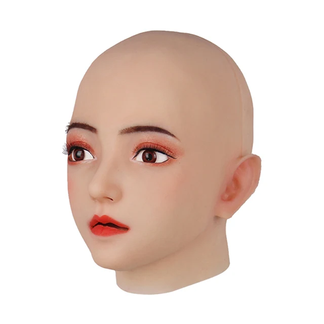 Emily Silicone Female Head Mask - Image 3