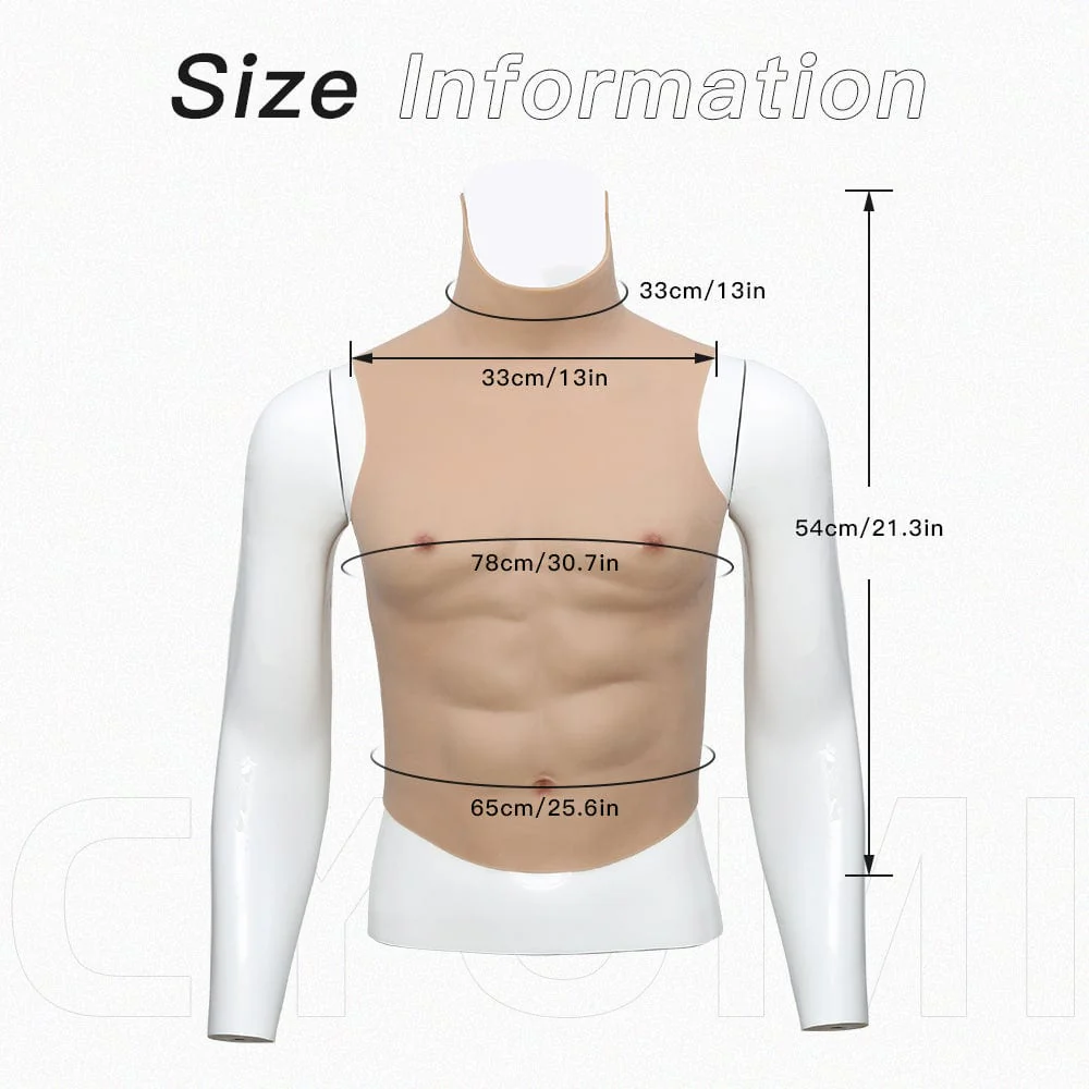 Silicone Muscle Suit Macho Chest 4G - Image 7
