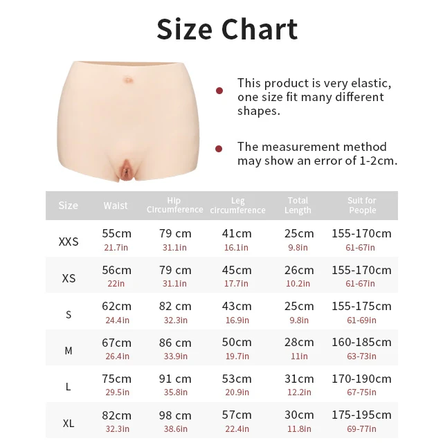 Silicone Vaginal Panties Boxer 1G - Image 5