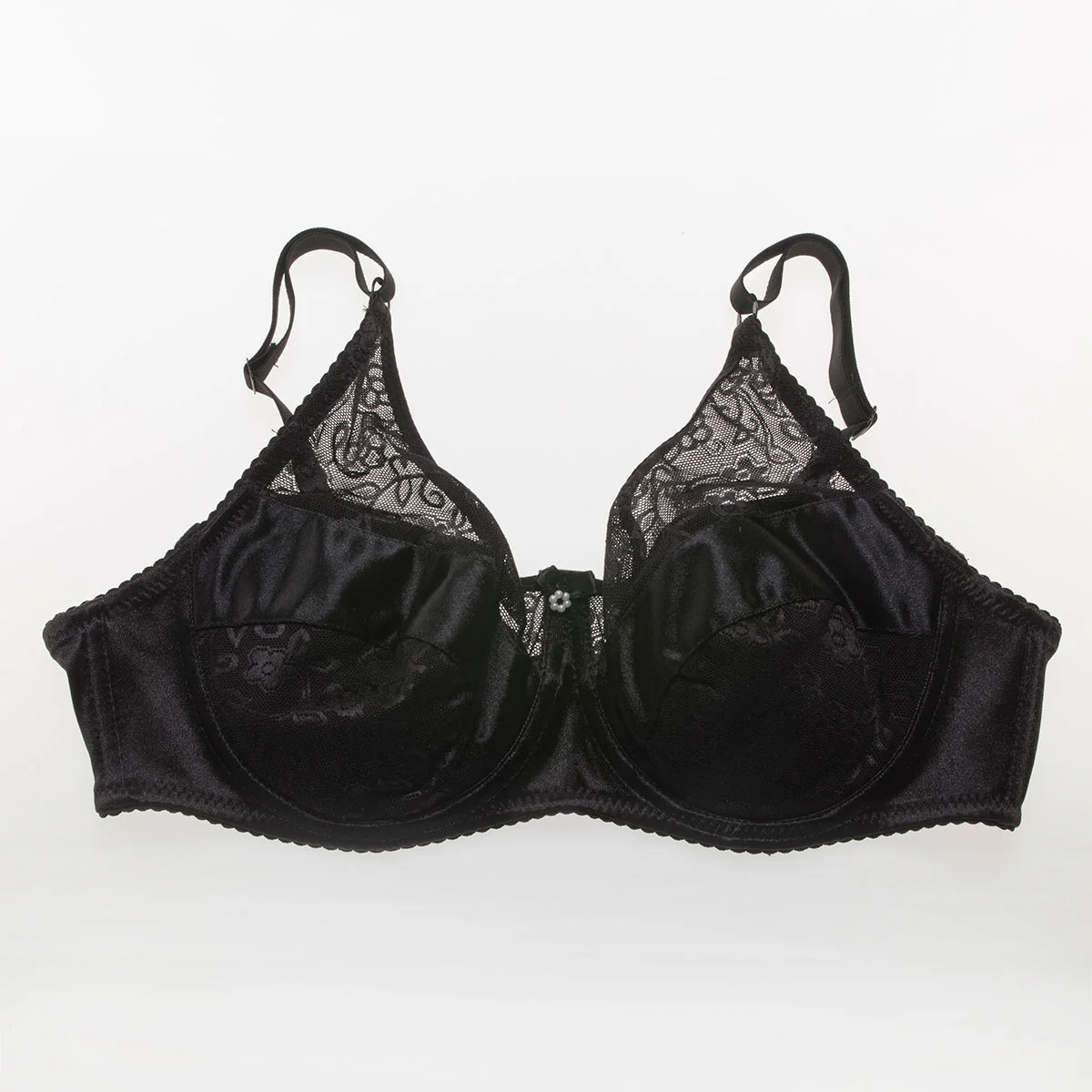 Teardrop Shaped Silicone Breast Forms with Black Pocket Bra - Image 15