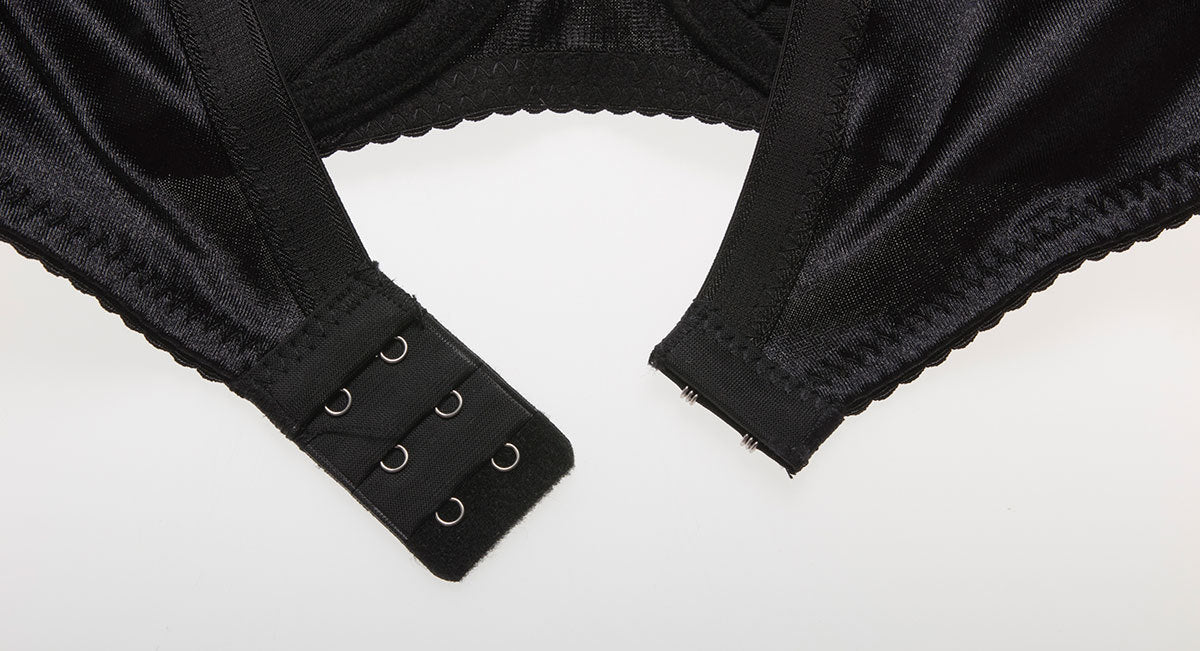 Teardrop Shaped Silicone Breast Forms with Black Pocket Bra - Image 16