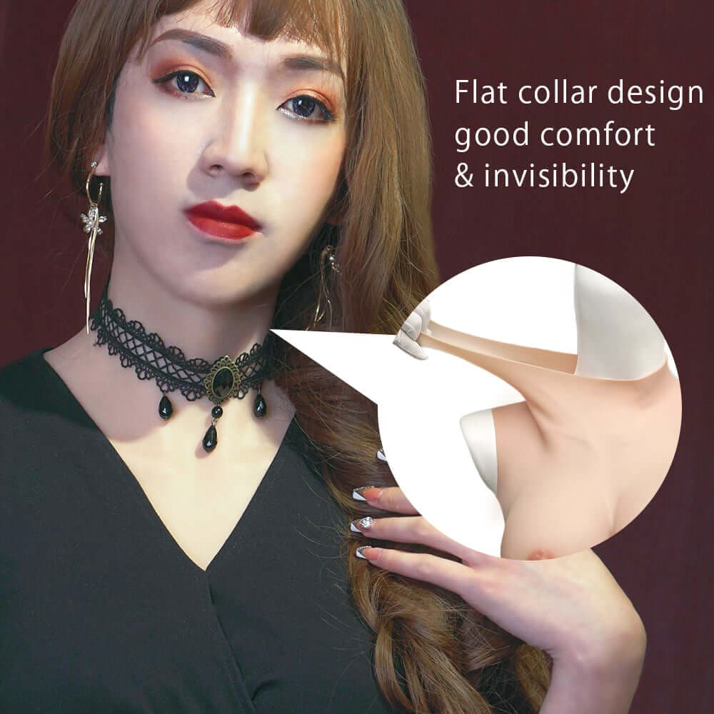 B-G Cup Flat Collar Breast Forms 4G - Image 3