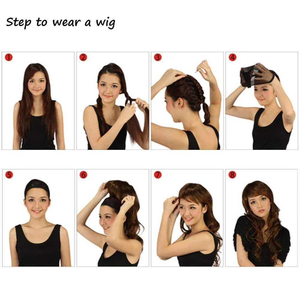 Wavy Wig with Short Bob Curly Shoulder Length - Image 5